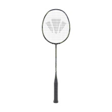 Carlton Badmintonschläger Aerospeed 200 (82g/ausgewogen/mittel) schwarz - besaitet -